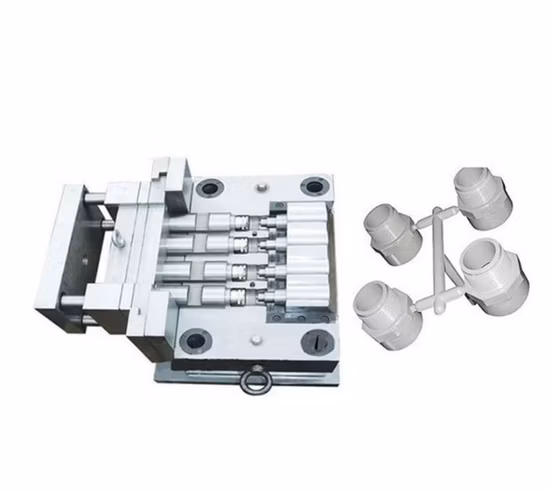 OEM 사용자 정의 Injectino 성형 전문 플라스틱 파이프 피팅 주입 팔꿈치 티 밸브 금형
